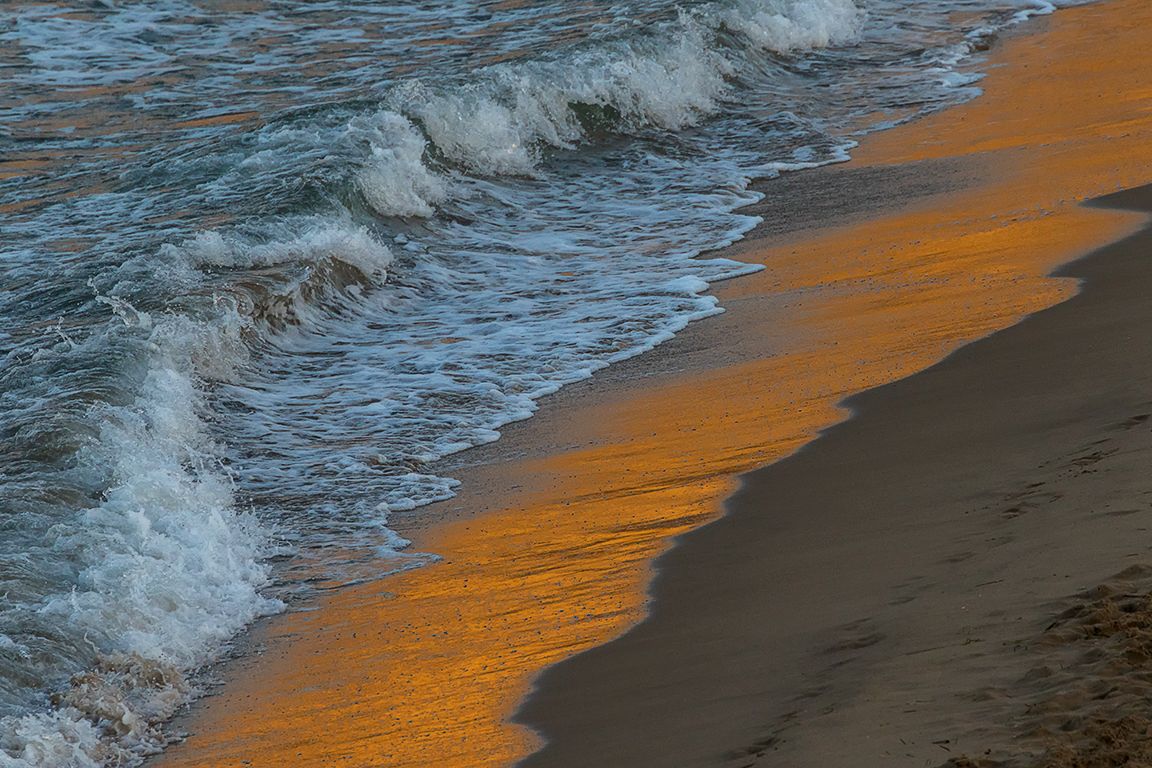 Reflejos en la arena
