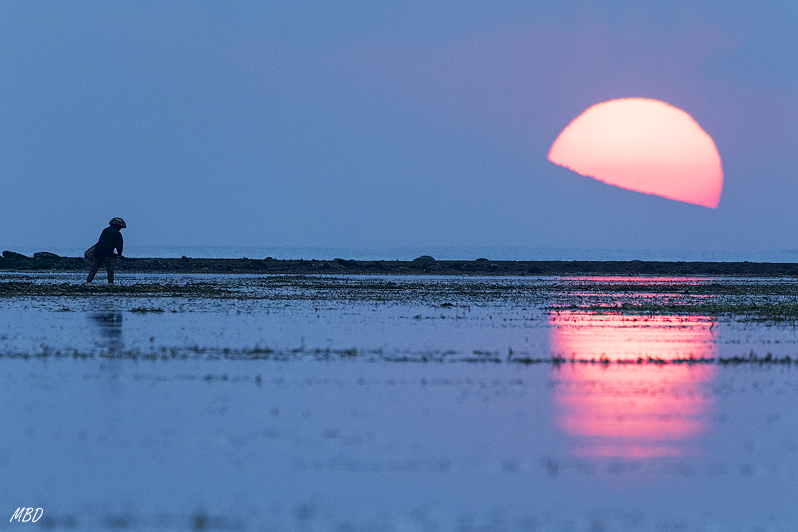 Amanecer en Sanur