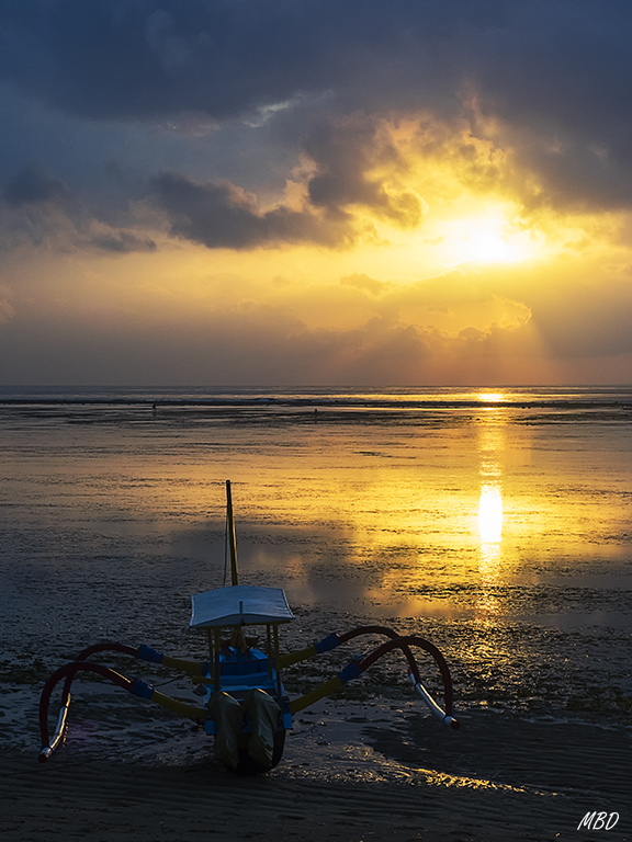 Amanecer en Sanur