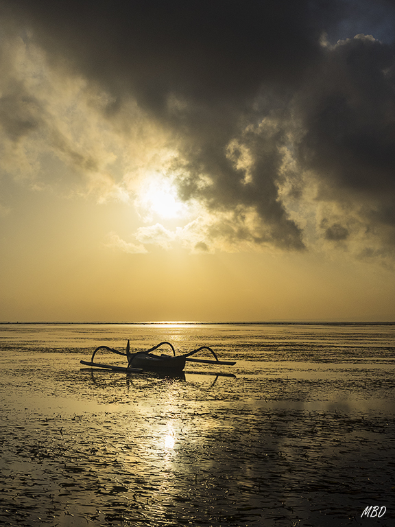 Amanecer en Sanur
