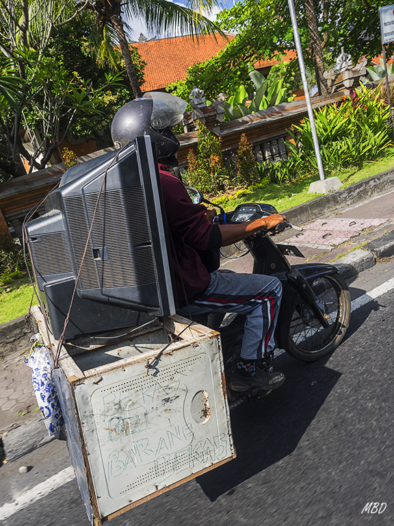 Transportando hasta TV's