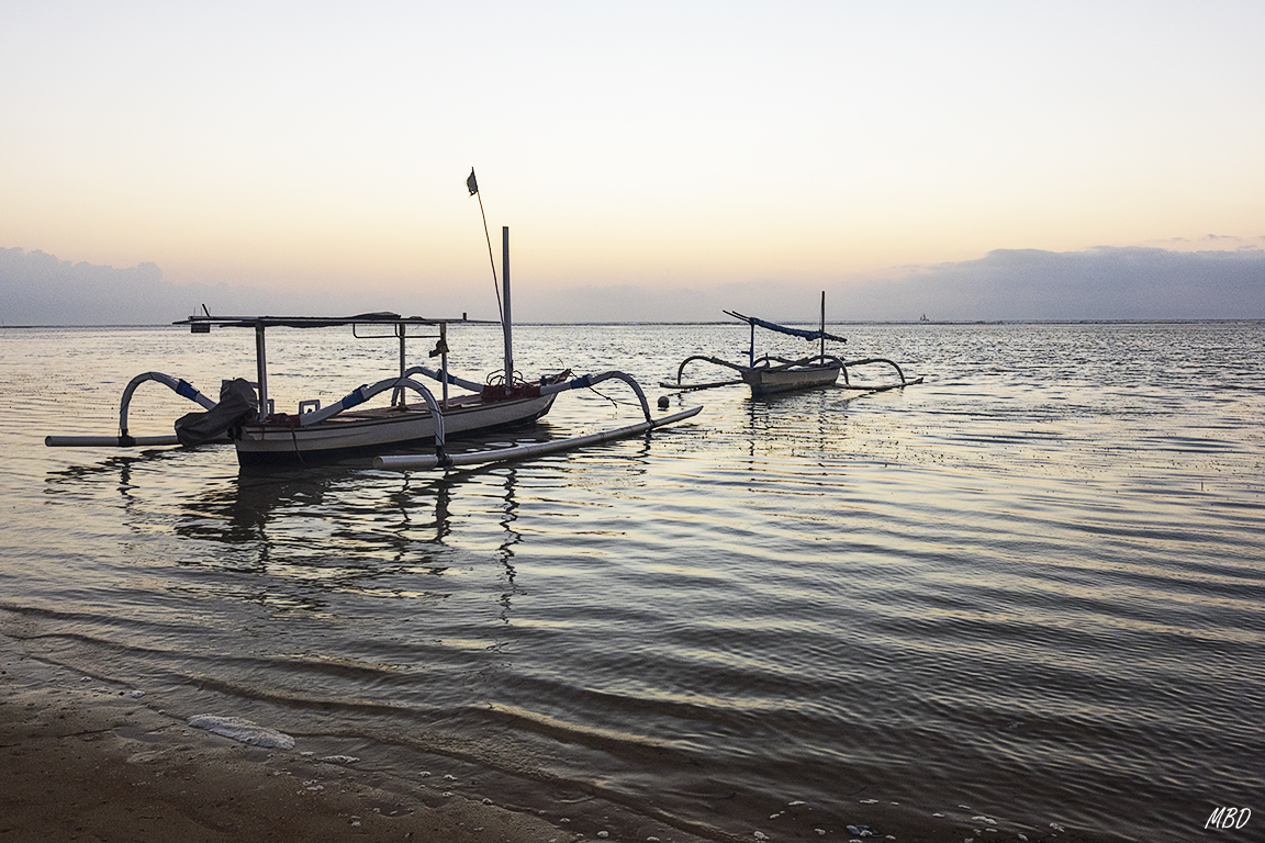 Amanecer en Sanur