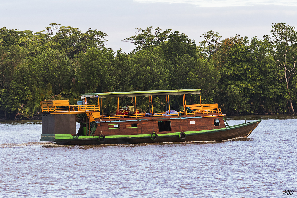 Comienza la travesía en klotok