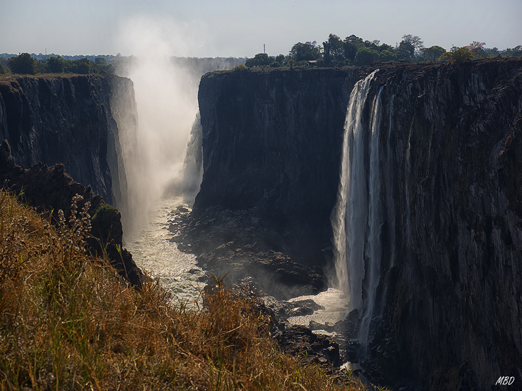 Menos caudal al final de la estación seca
