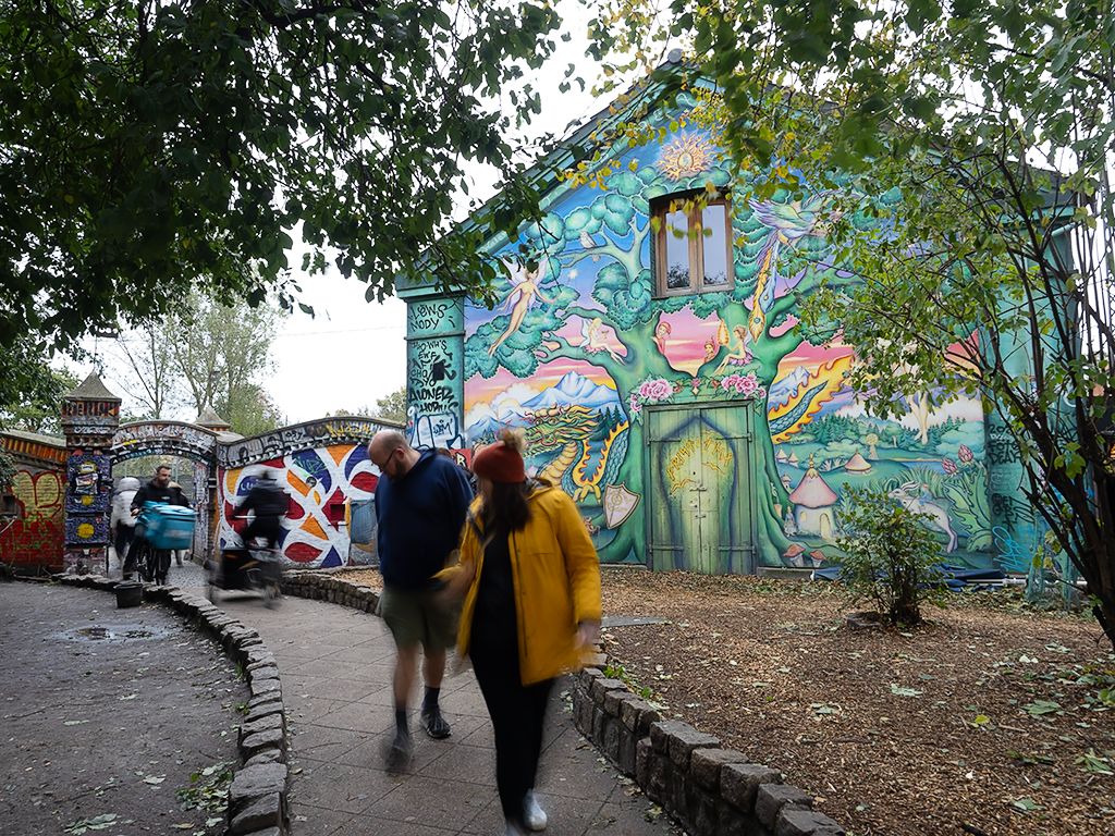 Entrada a Christiania