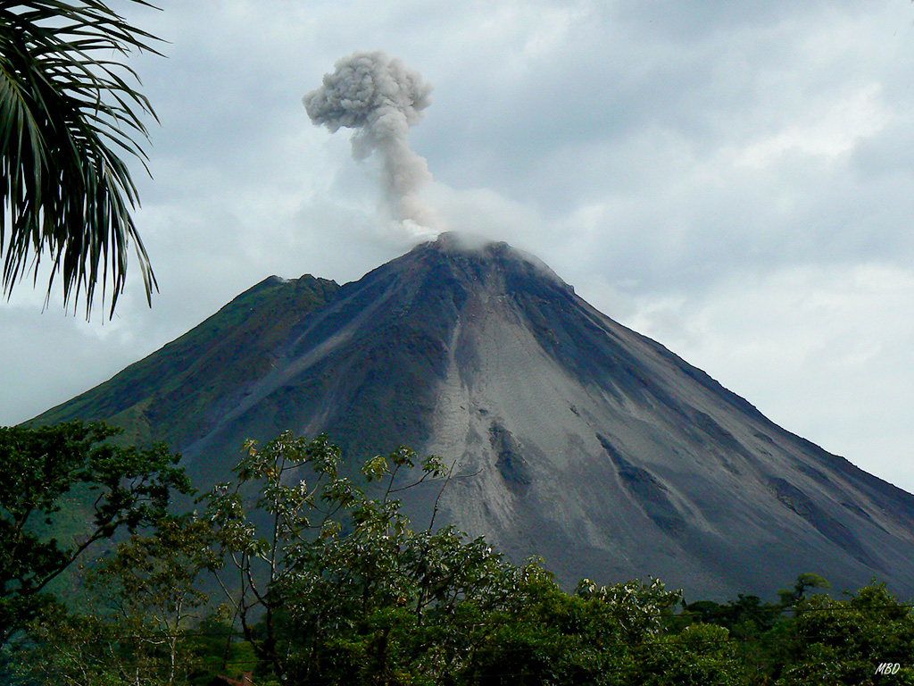 De vez en cuando se produce expulsión de gases.
