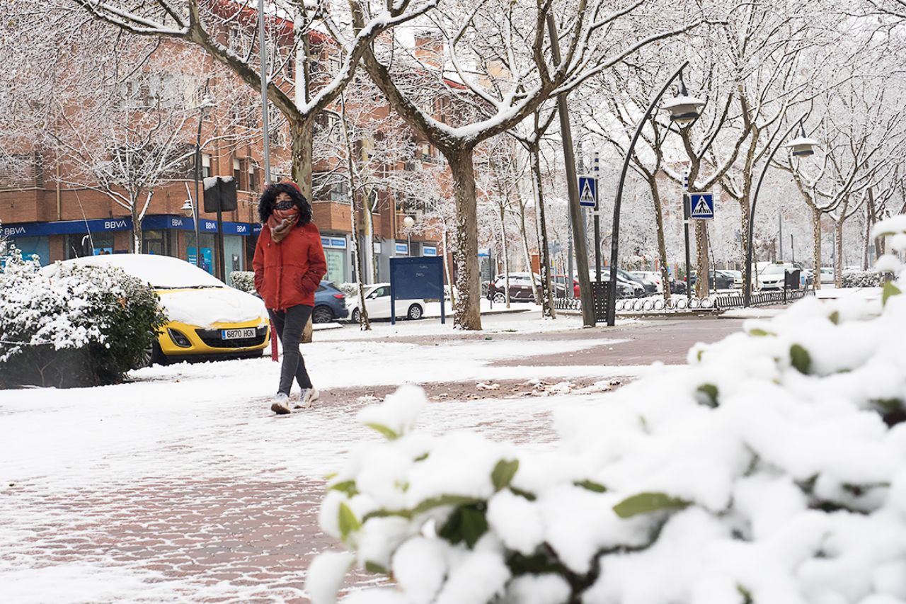 Filomena en Tres Cantos