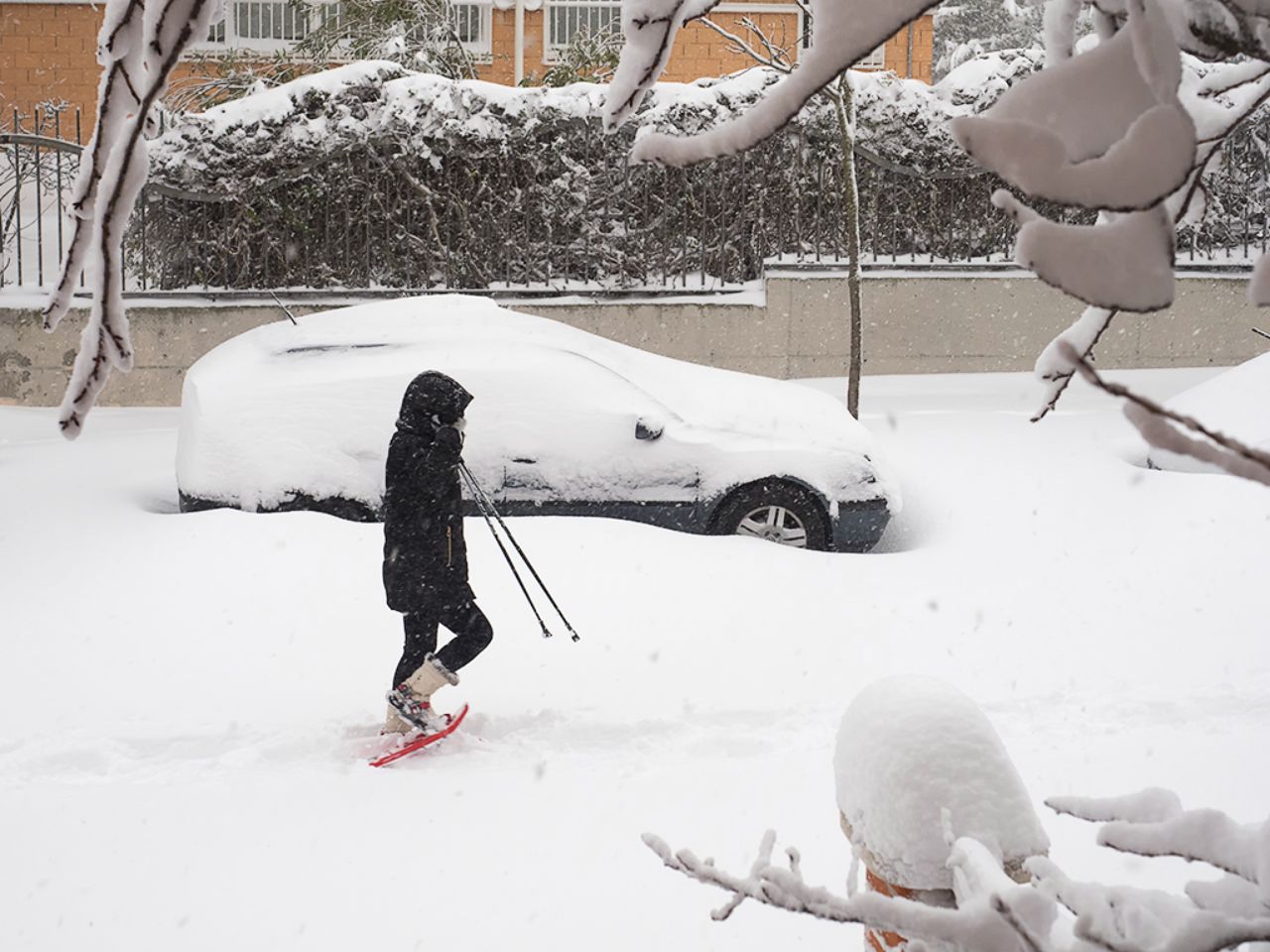 Filomena en Tres Cantos