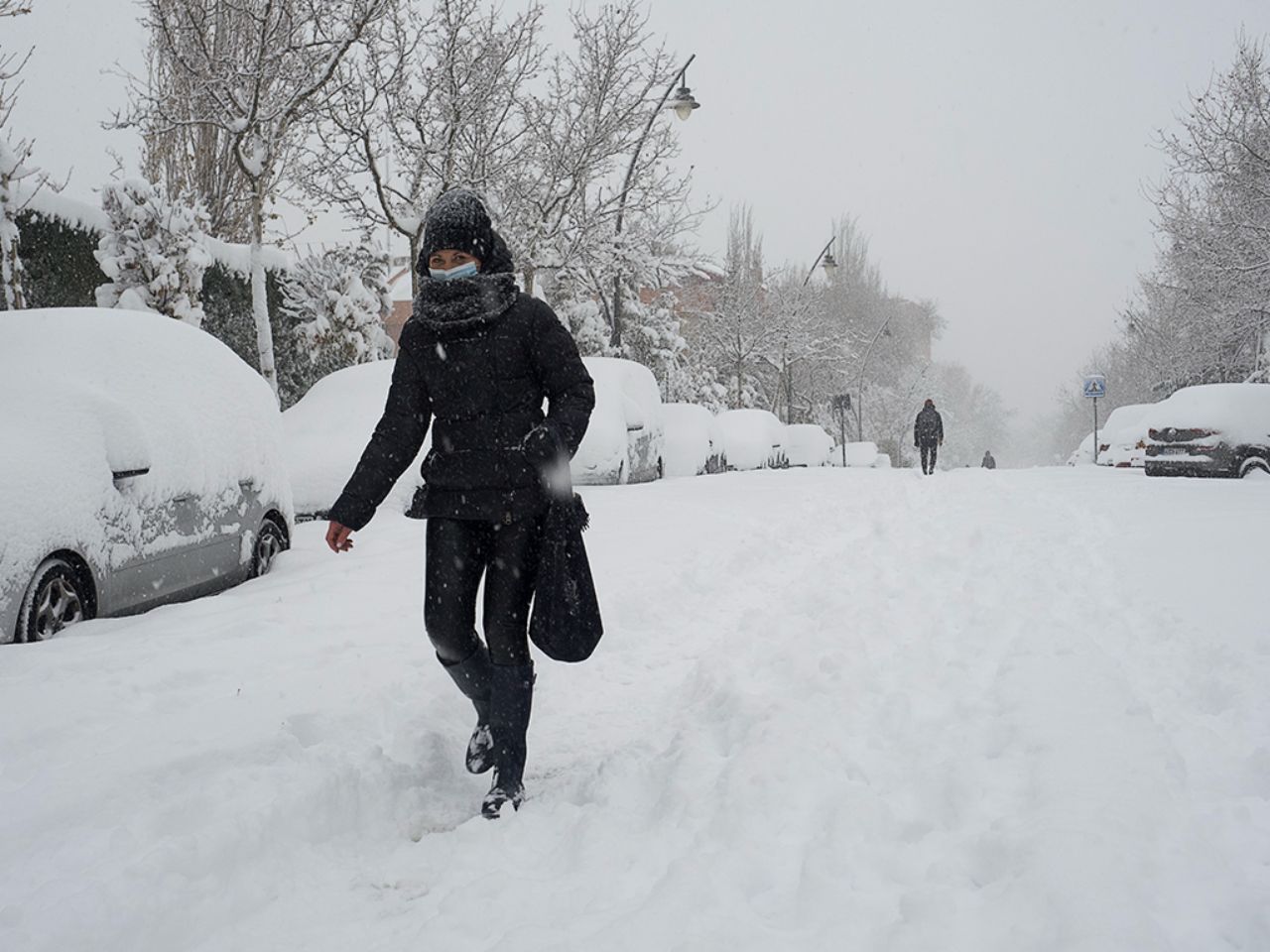 Filomena en Tres Cantos