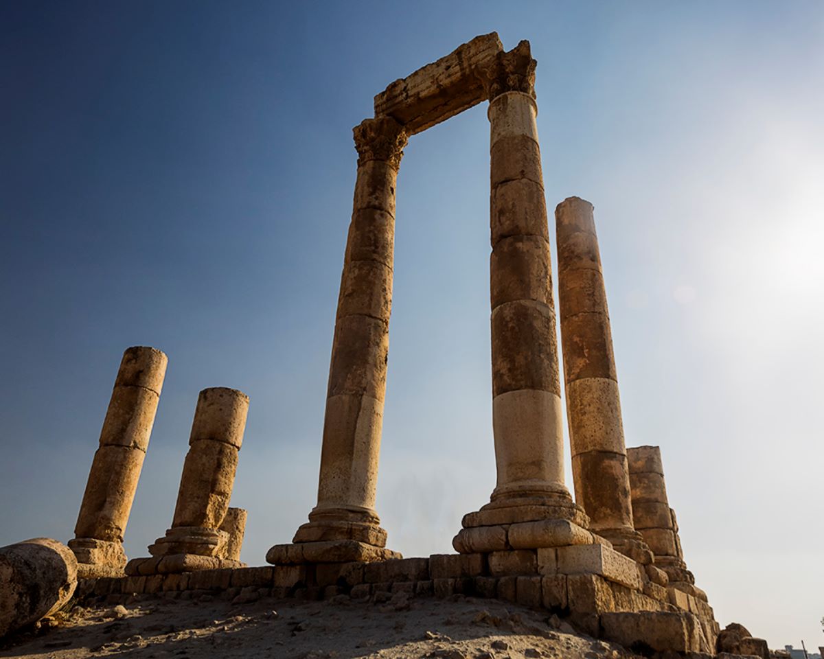Ruinas del templo romano de Hércules
