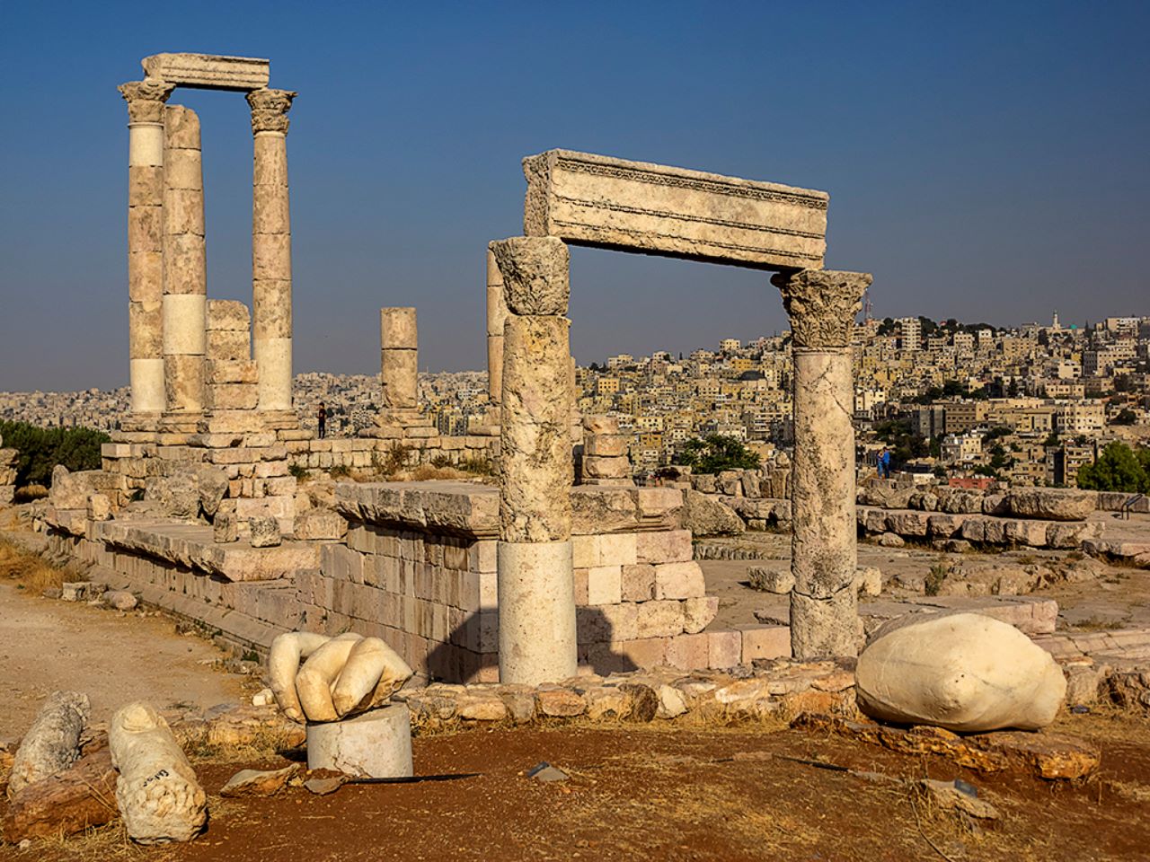 Ruinas del templo romano de Hércules