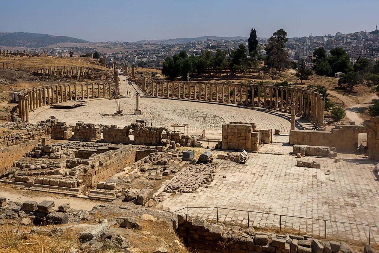 Vista general del foro y cardo