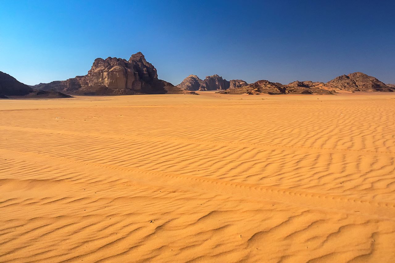 Colores deiferentes en la arena