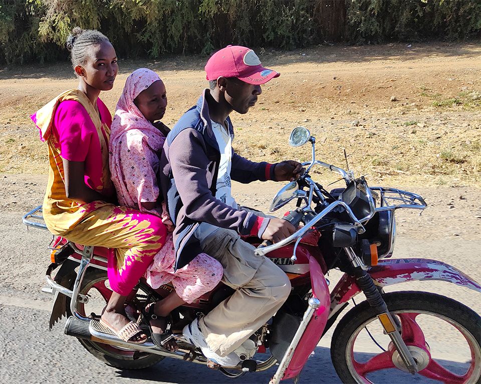La moto como transporte habitual