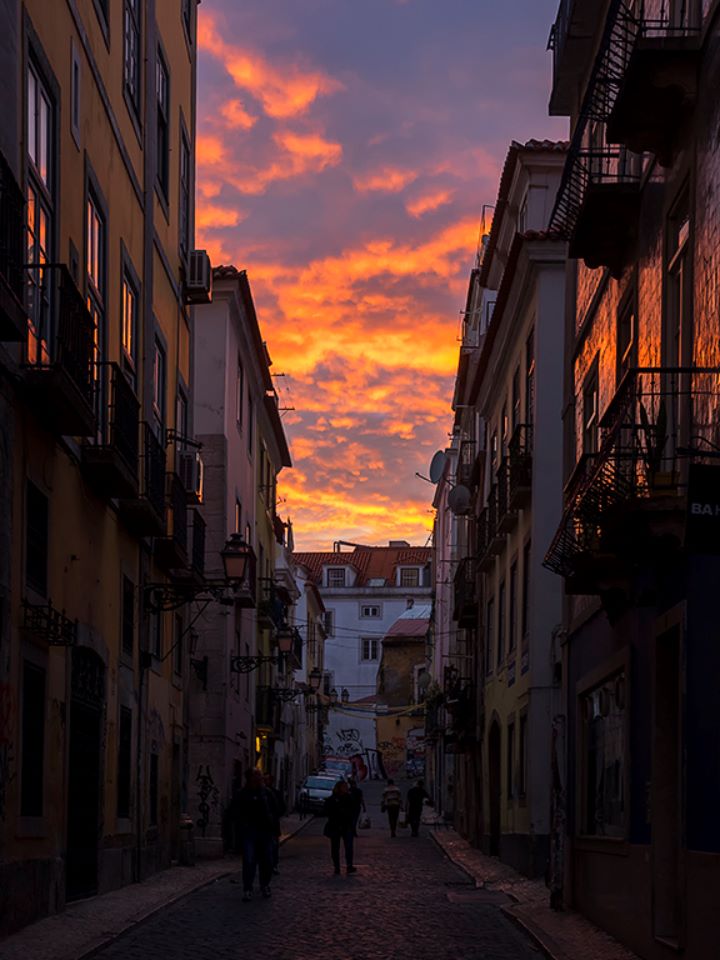 Un atardecer espectacular