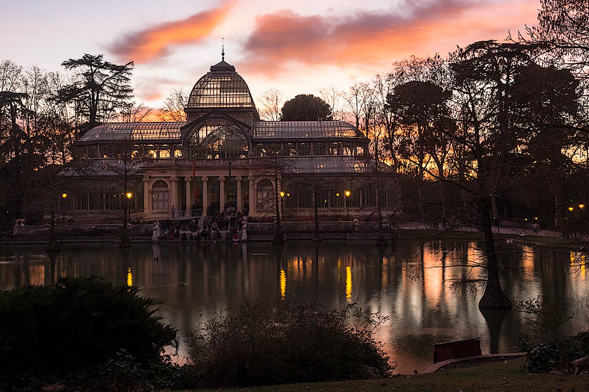 Invierno en el Palacio de Cristal