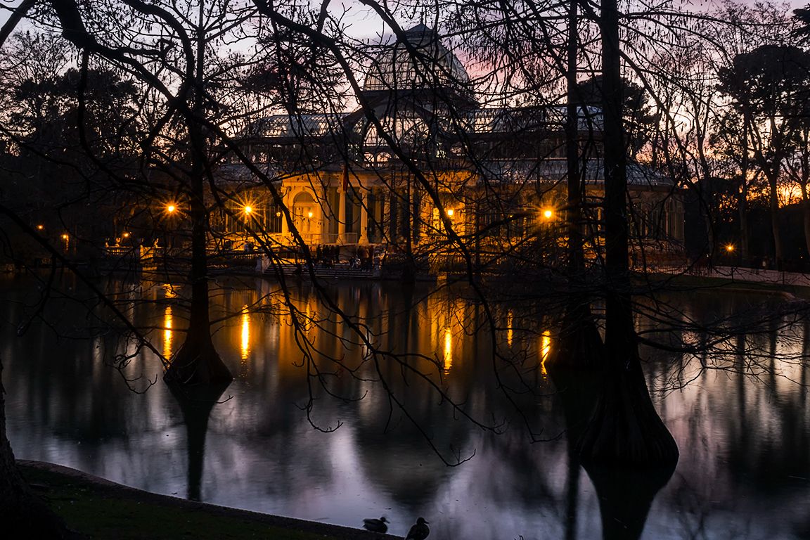 Invierno en el Palacio de Cristal