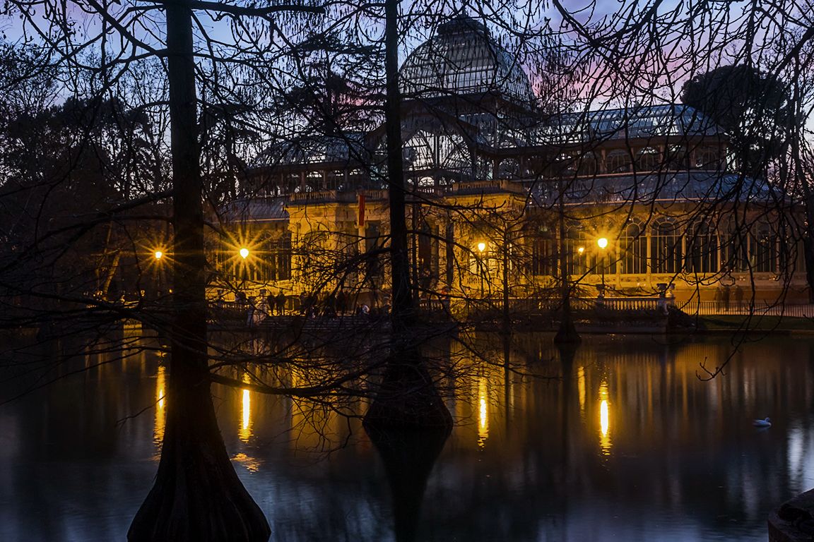 Invierno en el Palacio de Cristal