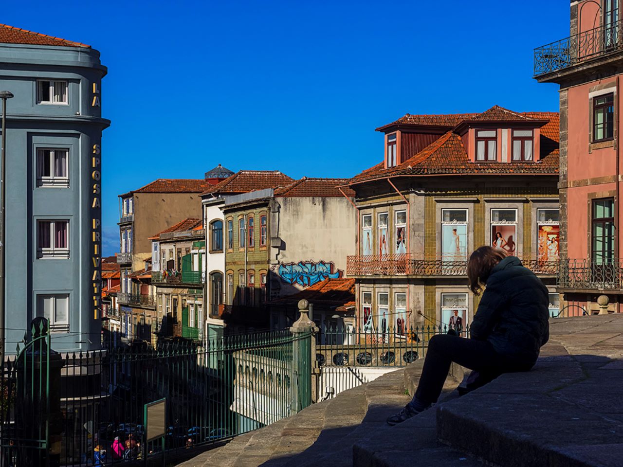 Desde la iglesia de San Ildefonso