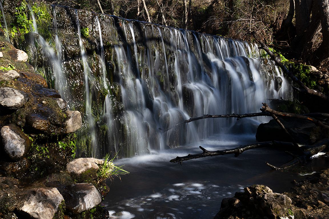 Camino de las cascadas el hervidero