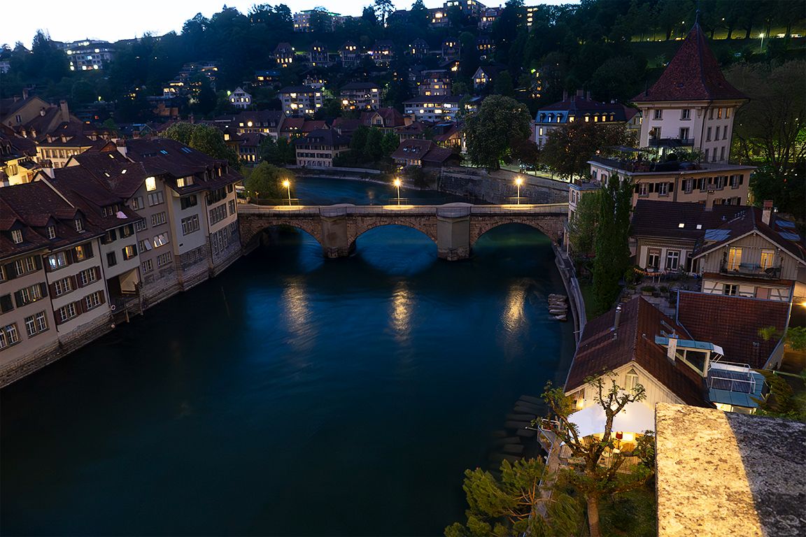 Vista sobre el río Aar