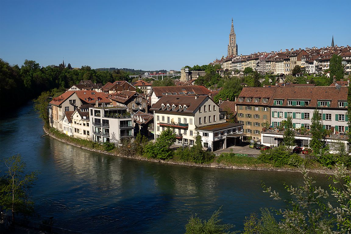 Vista sobre el río Aar