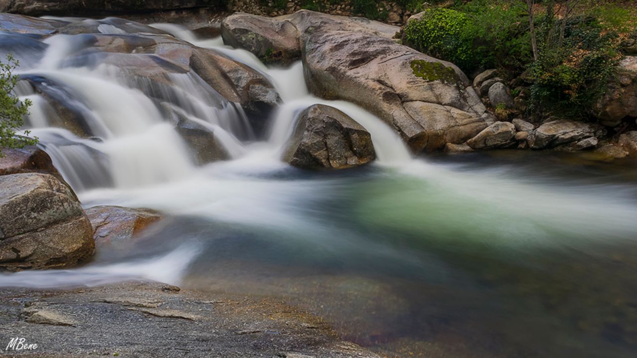 Saltos y agua por todas partes