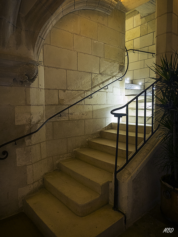 De nuevo escaleras...