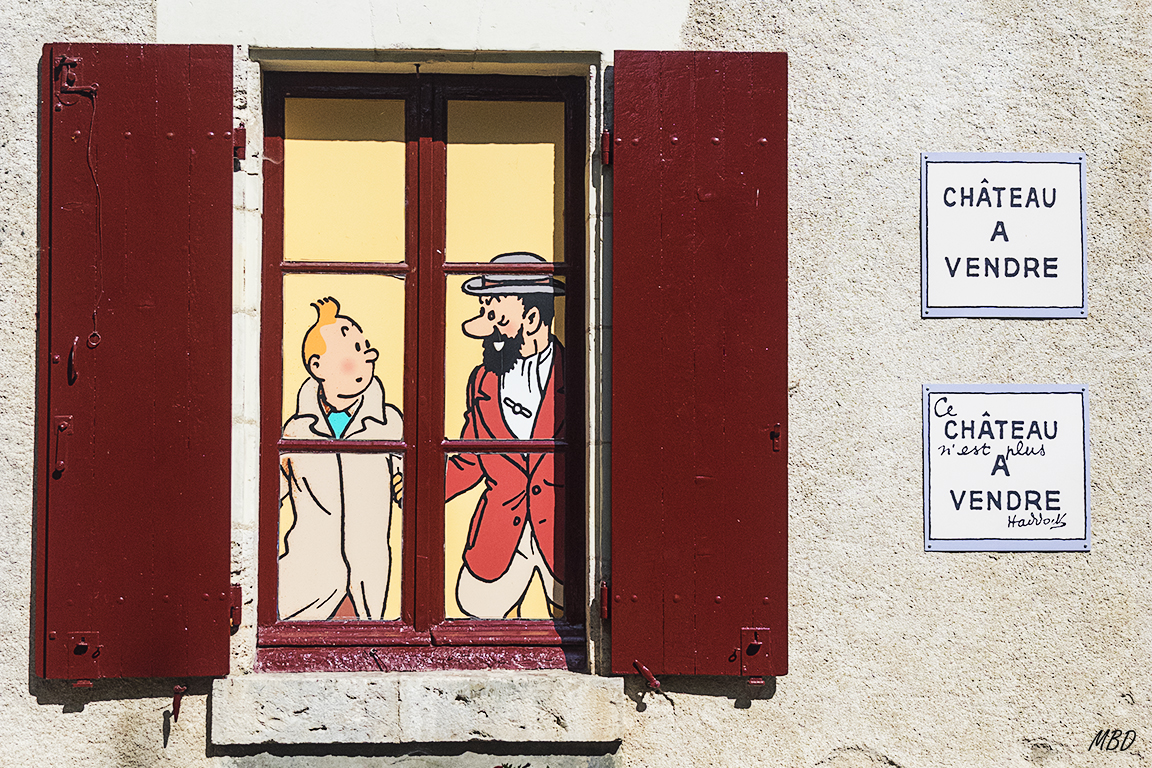 Tintín, una historia vinculada al castillo