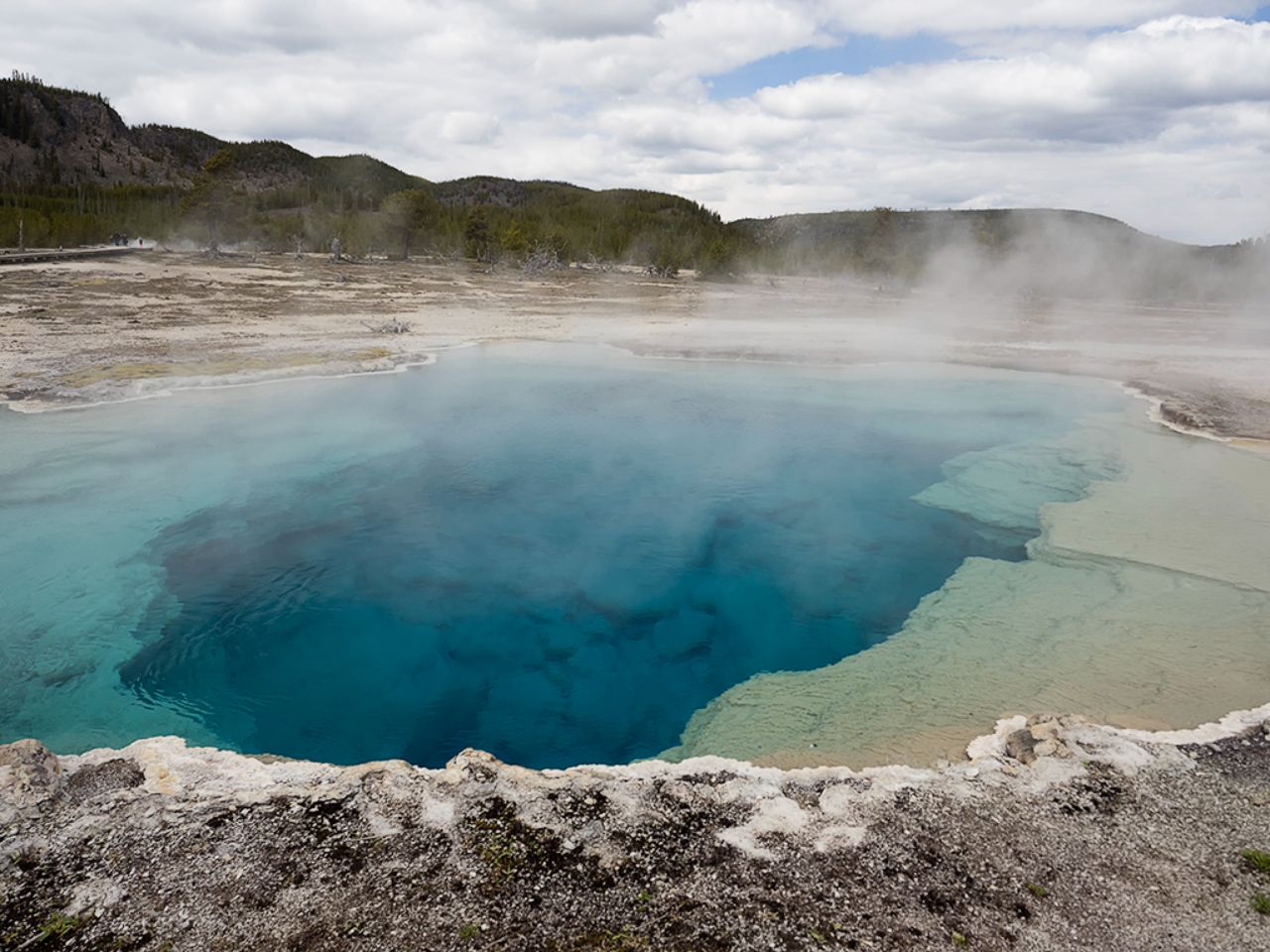 Porcelain, en Norris Geyser Basin.