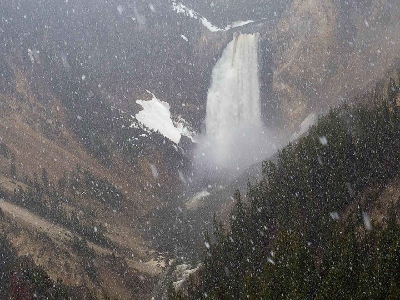 Gran Cascada del río Yellowstone